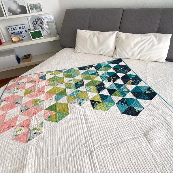 CT UnBoxed Dance In Paris Quilt On Bed